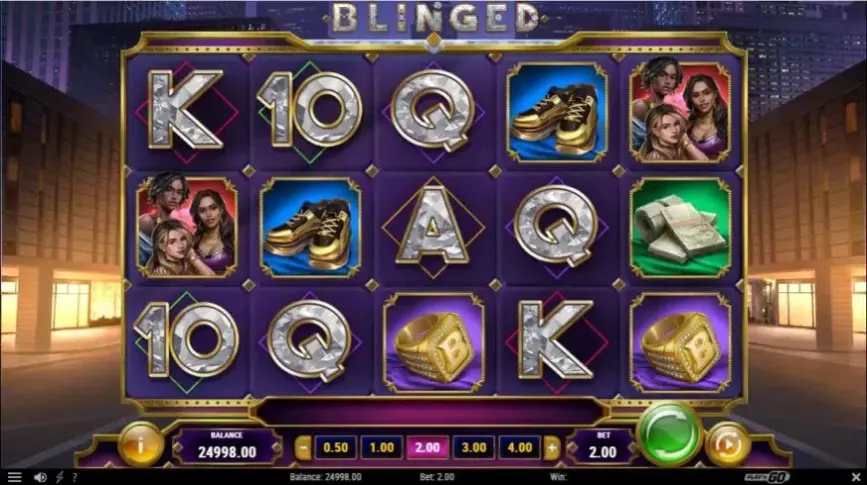 Blinged slot screenshot