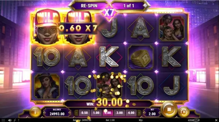 Blinged slot screenshot