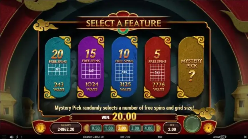 Celebration of Wealth slot screenshot 3