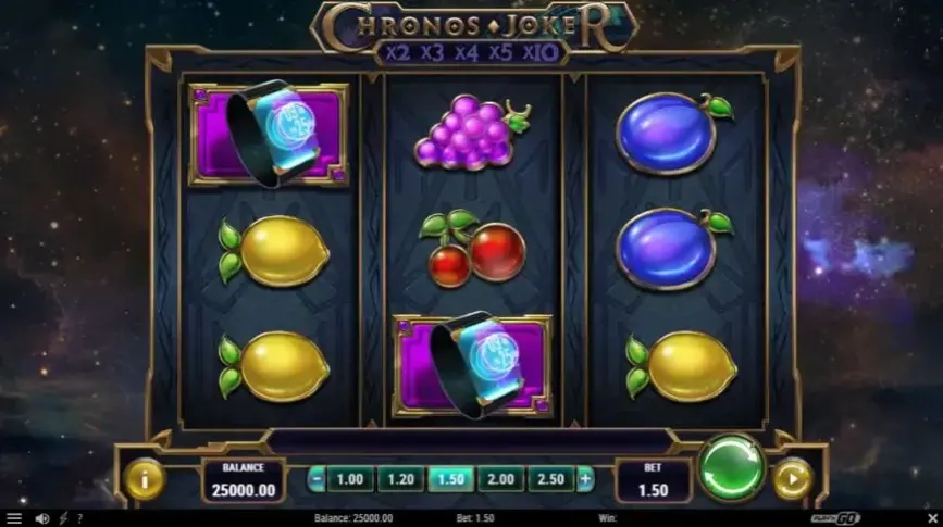 Chronos Joker slot screenshot 