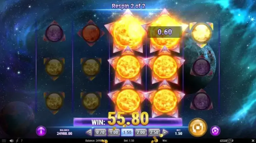 Crystal Sun slot screenshot 4
