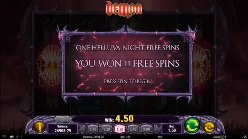 Demon slot screenshot 3