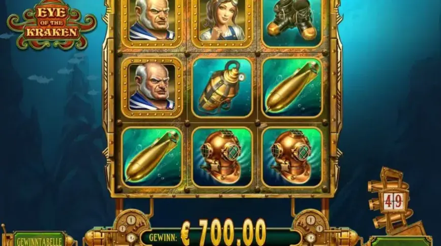 Eye of The Kraken slot screenshot 1