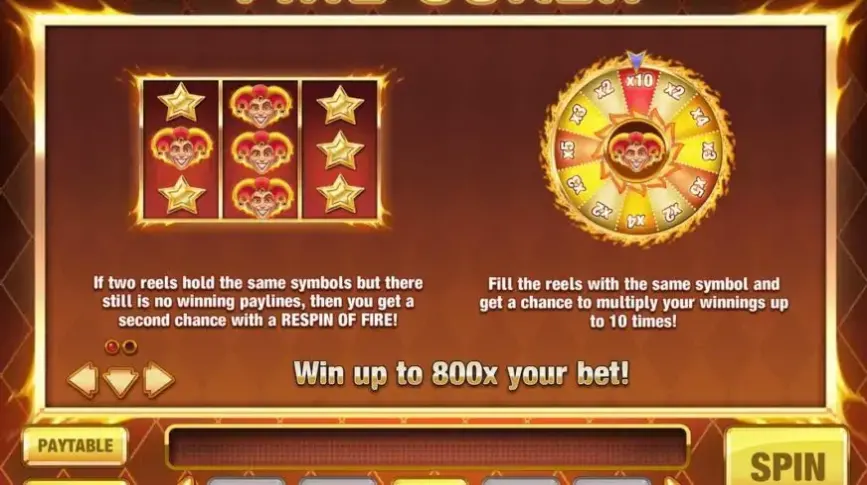 Fire Joker slot screenshot 