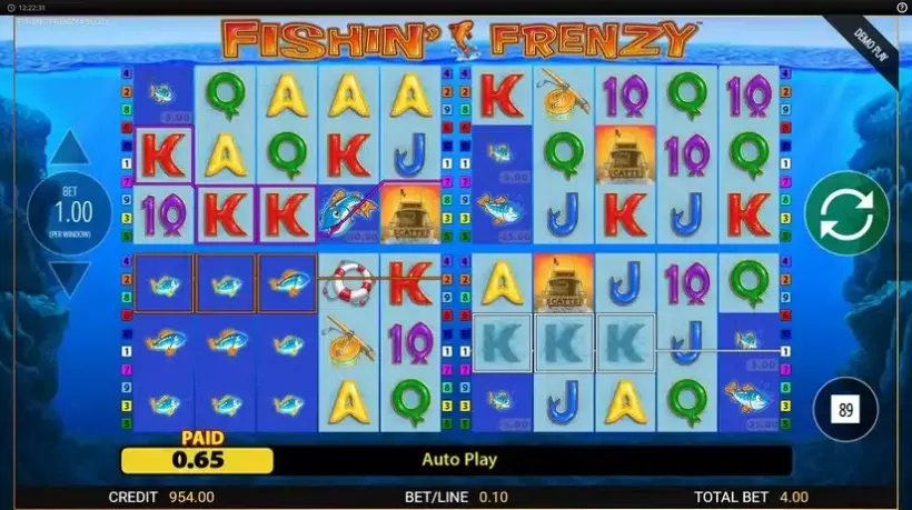 Fishin Frenzy Power 4 Slot slot screenshot 2