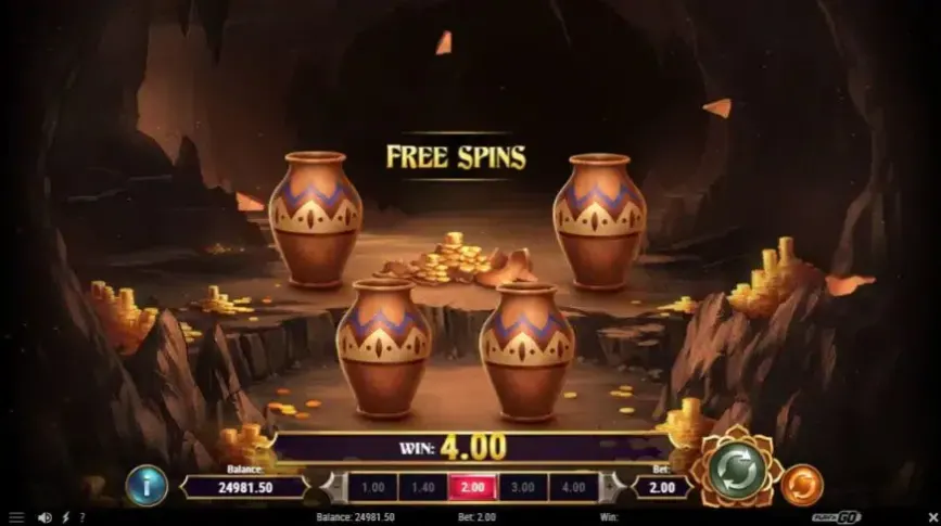 Fortunes of Alibaba slot screenshot 4