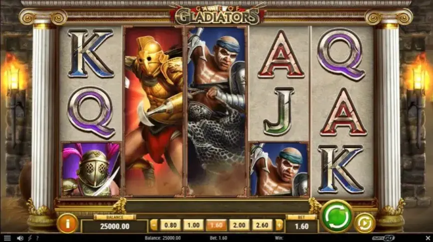 Game of Gladiators slot screenshot 