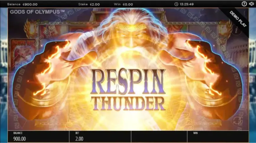 Gods of Olympus Megaways slot screenshot 2