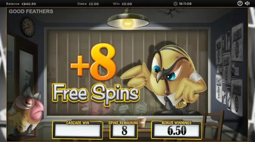 Good Feathers slot screenshot 7