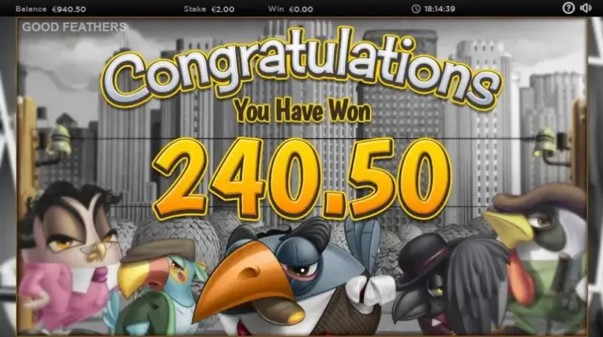 Good Feathers slot screenshot 8
