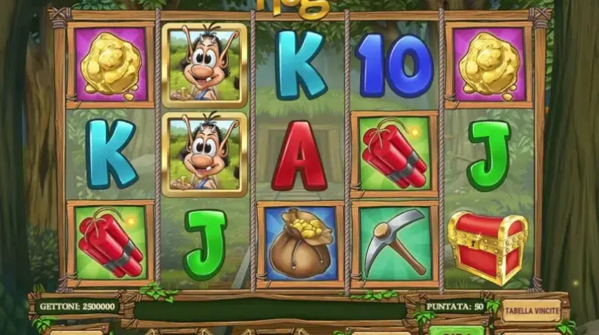 Hugo slot screenshot 