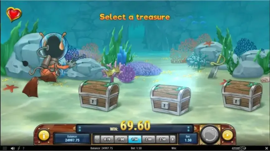Hugo’s Adventure slot screenshot 