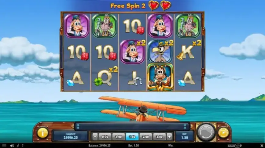 Hugo’s Adventure slot screenshot 3