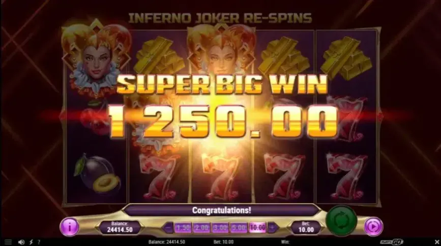 Inferno Joker slot screenshot 