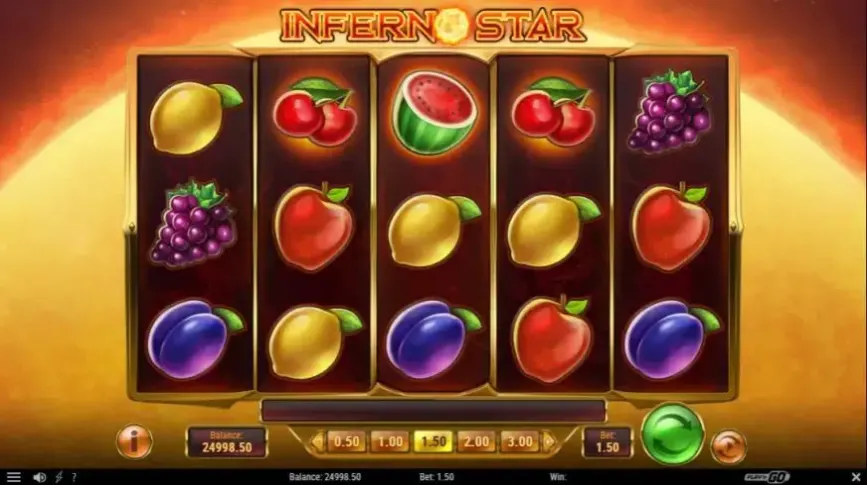 Inferno Star slot screenshot 