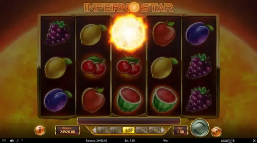 Inferno Star slot screenshot 4
