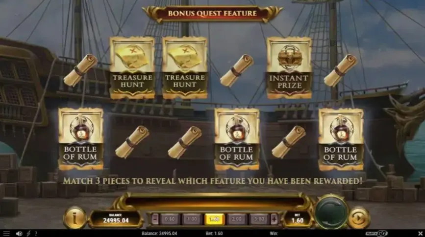 Jolly Roger 2 slot screenshot 3