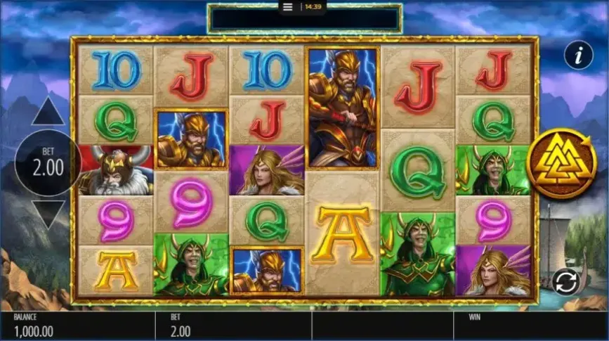 Lightning Strike Megaways slot screenshot 