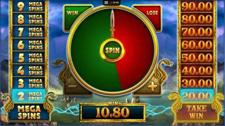 Lightning Strike Megaways slot screenshot 