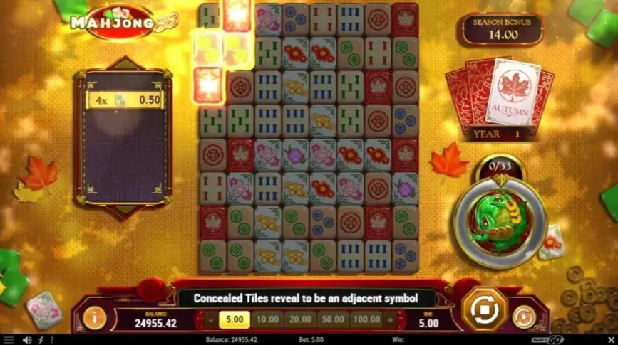 Mahjong 88 slot screenshot 