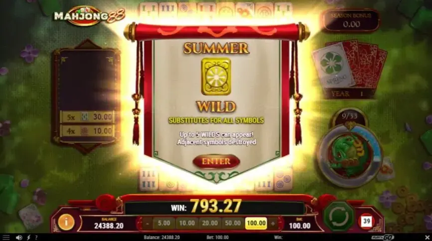 Mahjong 88 slot screenshot 3