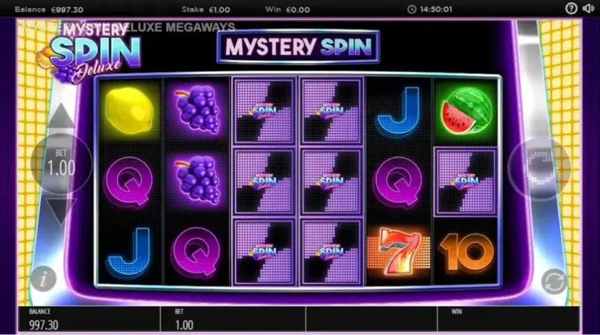 Mystery Spin Deluxe Megaways slot screenshot 