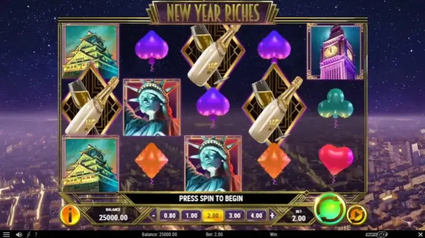 New Year Riches slot screenshot 