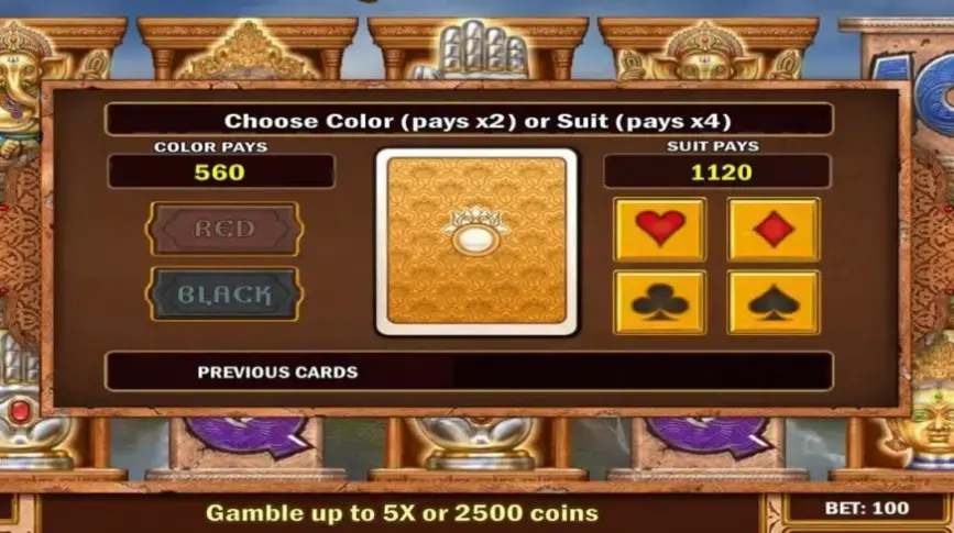 Pearls Of India slot screenshot 4