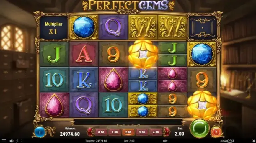 Perfect Gems slot screenshot 3