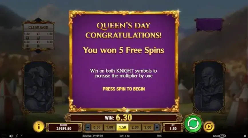 Queen’s Day Tilt slot screenshot 5