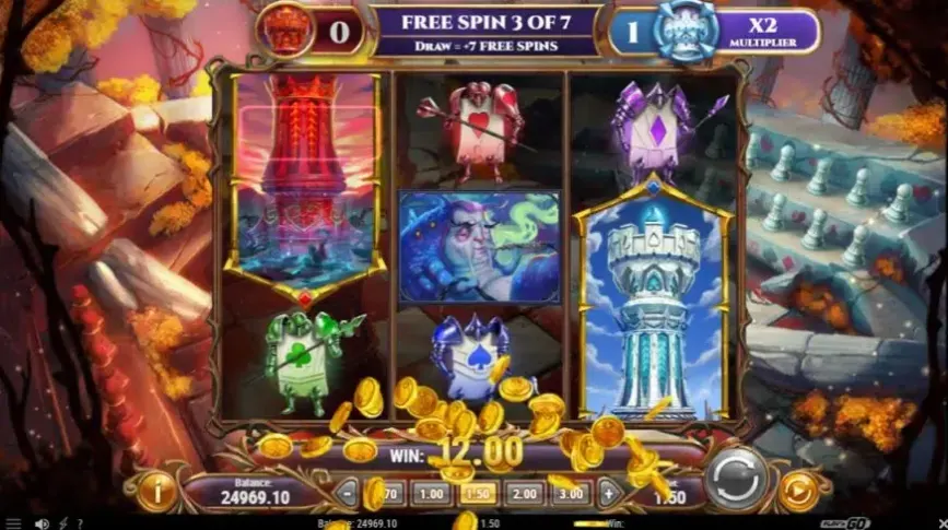 Rabbit Hole Riches slot screenshot 