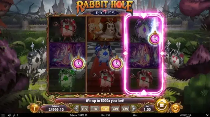 Rabbit Hole Riches slot screenshot 3