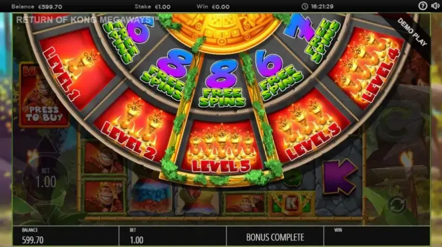 Return of Kong Megaways slot screenshot 7