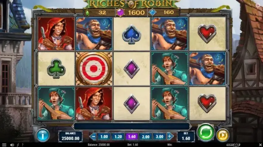 Riches of Robin slot screenshot 
