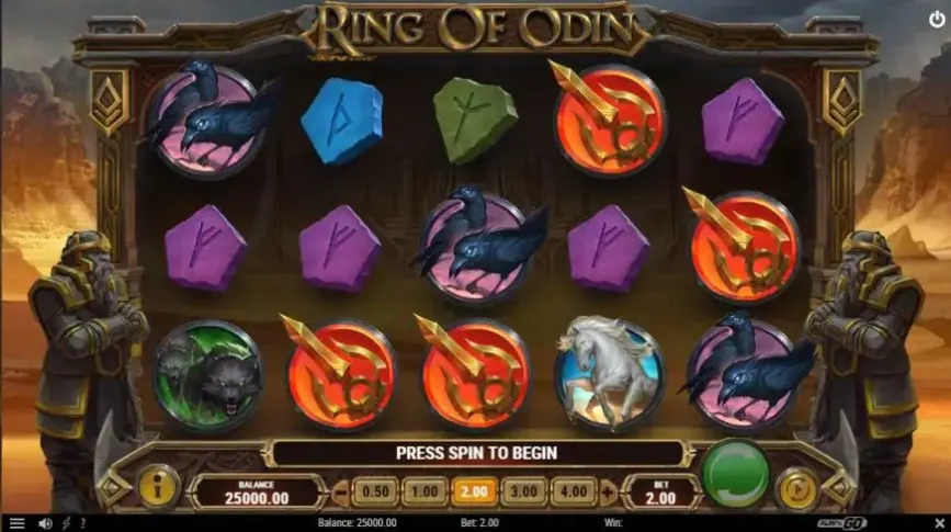Ring of Odin slot screenshot 
