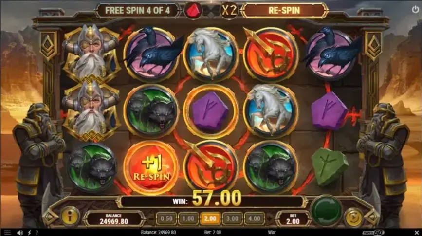 Ring of Odin slot screenshot 