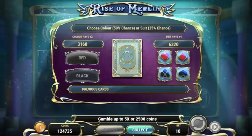 Rise of Merlin slot screenshot 7