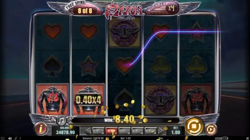 Saxon slot screenshot 