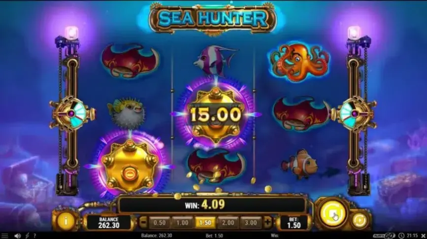 Sea Hunter slot screenshot 