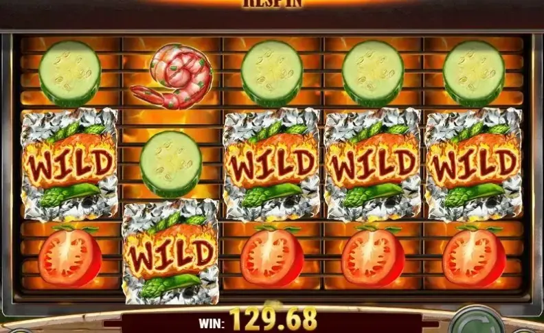 Sizzling Spins slot screenshot 