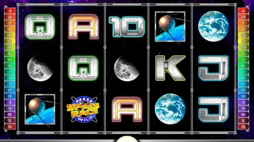 Space Race slot screenshot 1