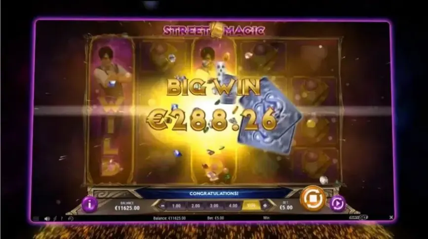 Street Magic slot screenshot 2