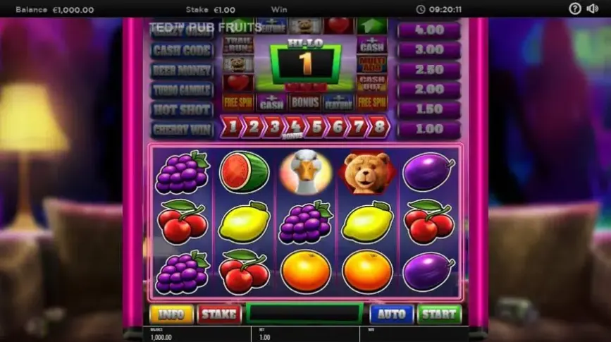 Ted Pub Fruit Series slot screenshot 1