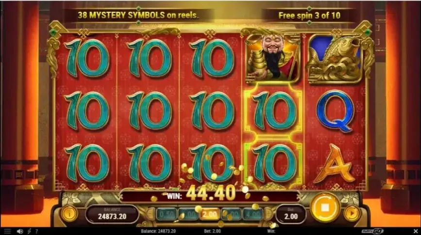 Temple of Wealth slot screenshot
