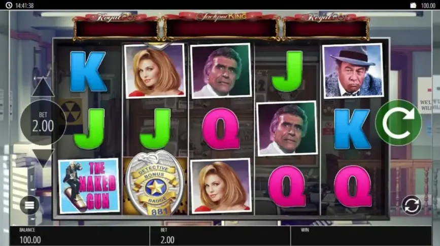 The Naked Gun slot screenshot 