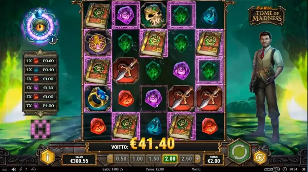 Tome of Madness slot screenshot