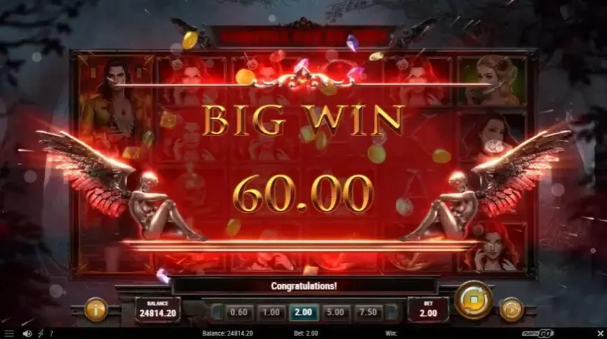 Wild Blood 2 slot screenshot 3