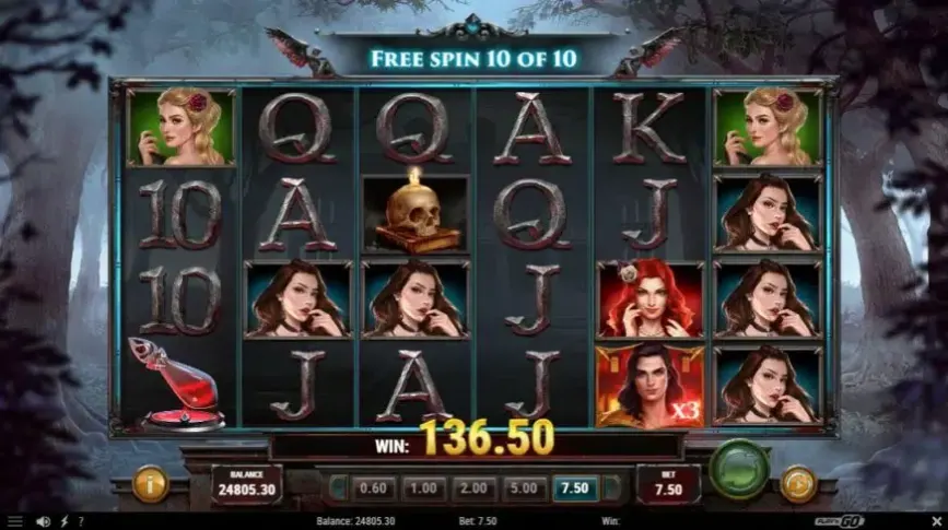 Wild Blood 2 slot screenshot 5