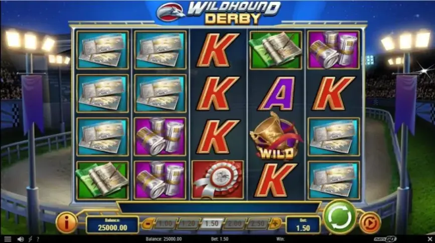 Wildhound Derby slot screenshot 1