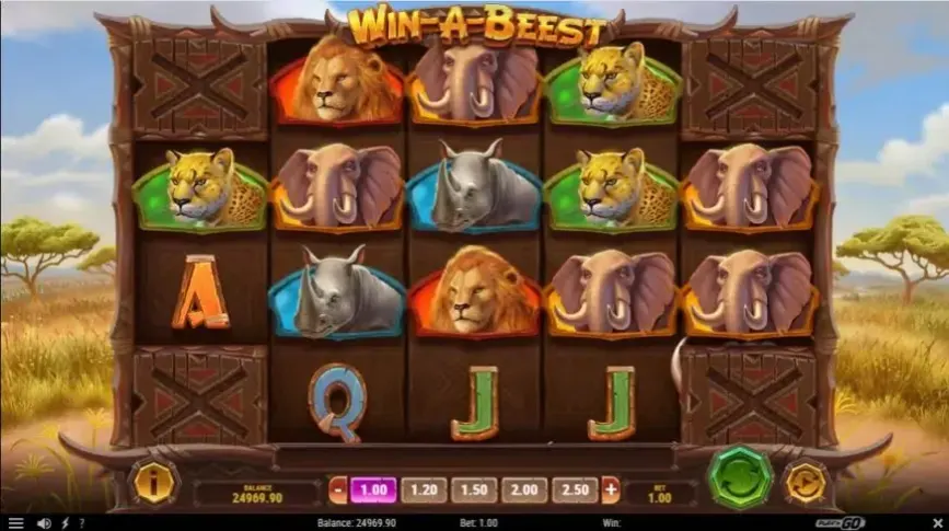 Win A Beest slot screenshot 